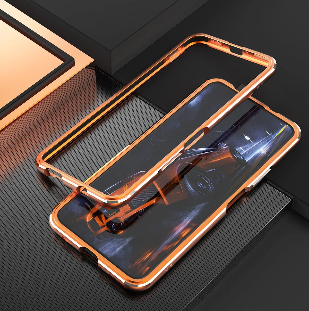 Bumper Case For Honor X10 Aluminum Metal Frame