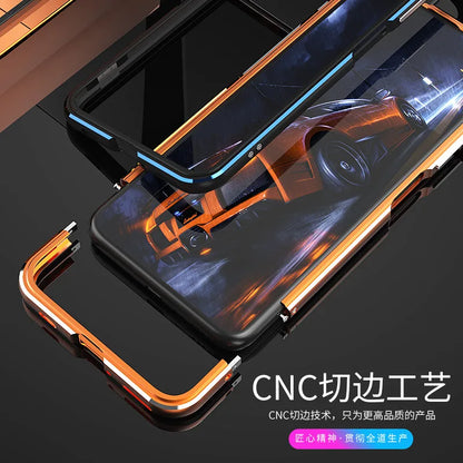 Bumper Case For Honor X10 Aluminum Metal Frame