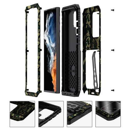 Shockproof Case for Samsung  Dirt Proof Water Resistant Cover with Bracket Stand