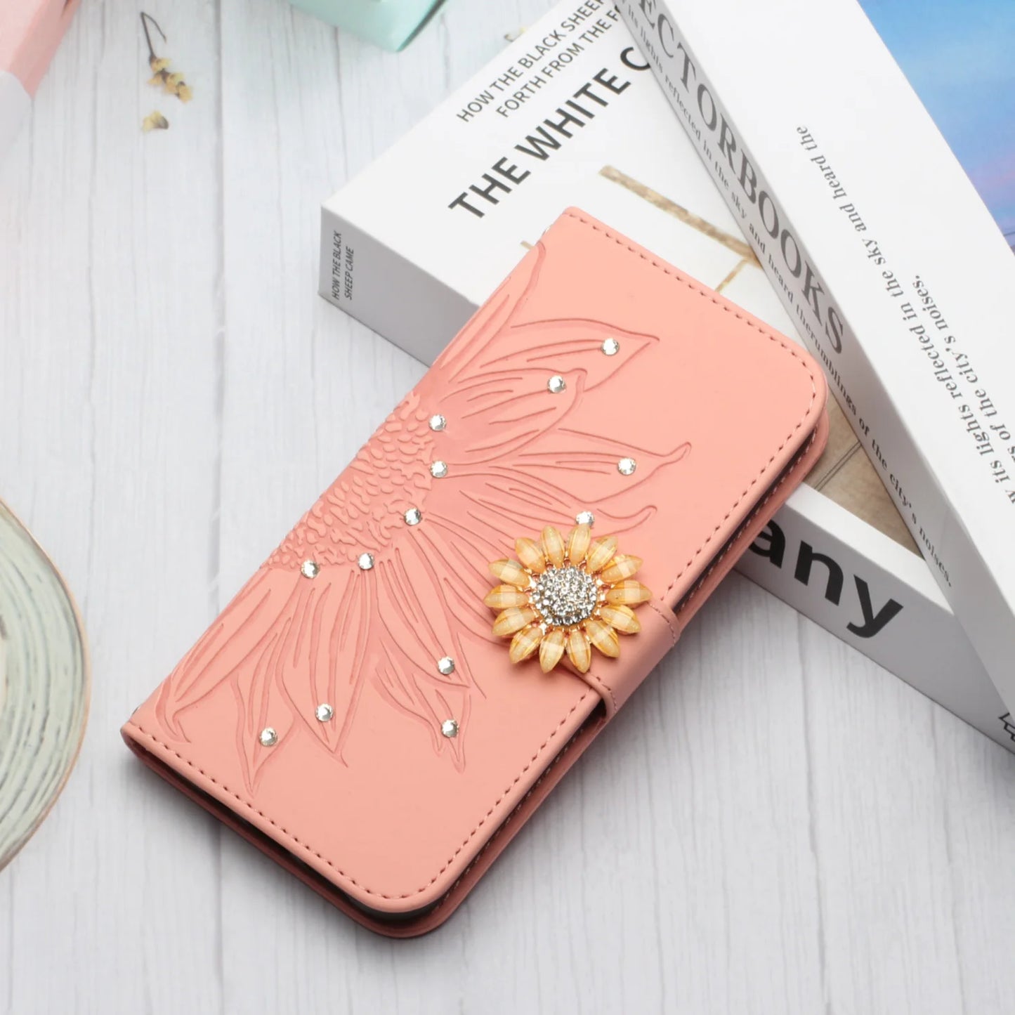 3D Glitter Strap Phone Case for Samsung (Claret, Blue, Gold, Green, Pink)