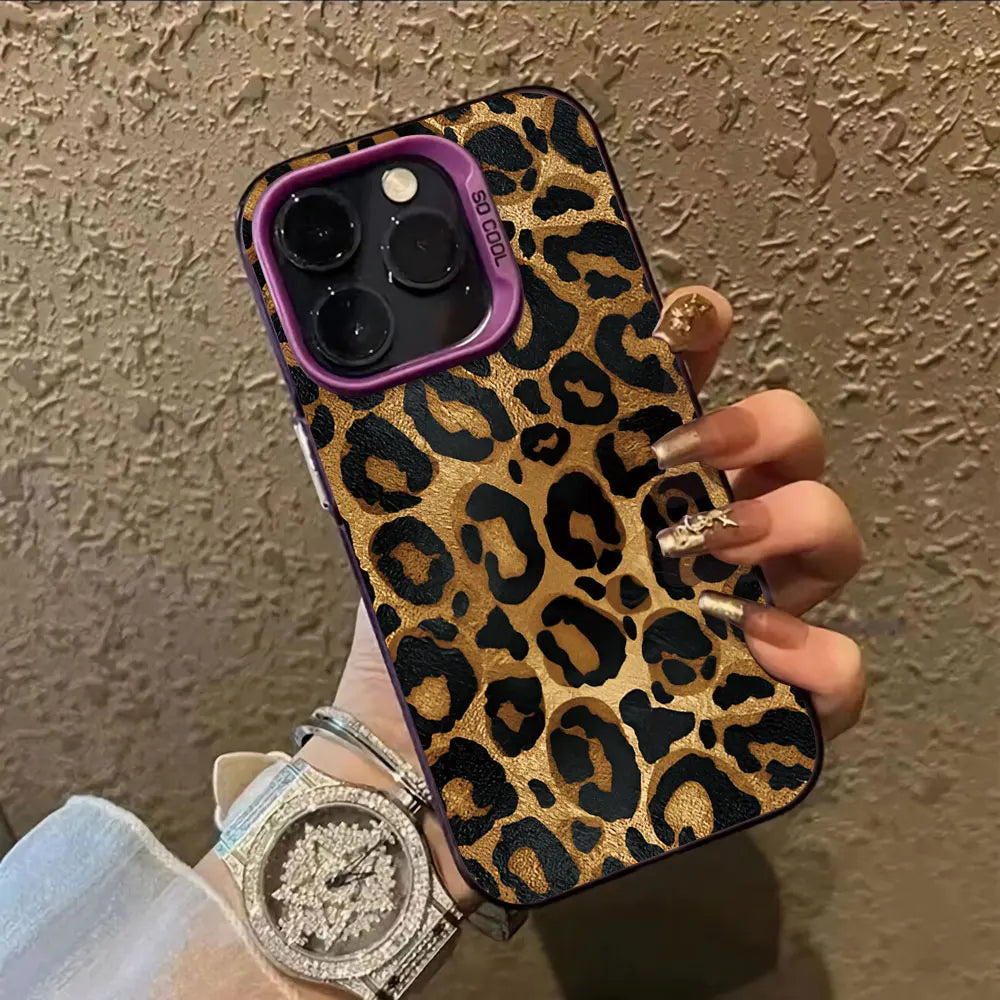 Leopard Case For Samsung Galaxy Shockproof Protect Cover