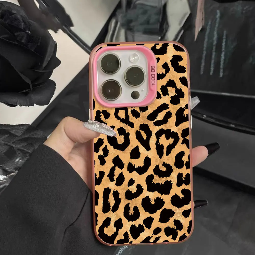 Leopard Case For Samsung Galaxy Shockproof Protect Cover