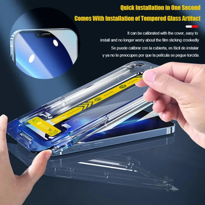 3Pcs Tempered Glass For iPhone. High Definition Screen Protector Film Install Tool