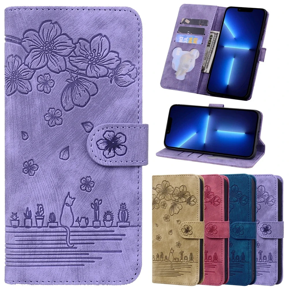 S24 Ultra S23 FE Wallet Case for Samsung