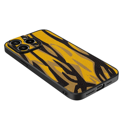 Tiger Stripe Image with Camera Paint Case for iPhone