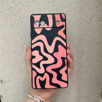 Fashion Stripe Pattern Phone Case For Google Pixel