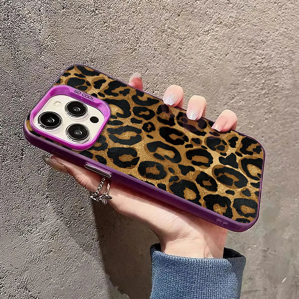 Leopard Case For Samsung Galaxy Shockproof Protect Cover