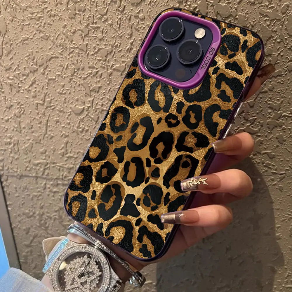 Leopard Case For Samsung Galaxy Shockproof Protect Cover