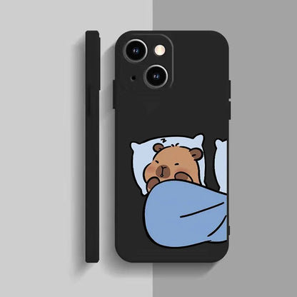 Funny Cartoon Couple Case For iPhone