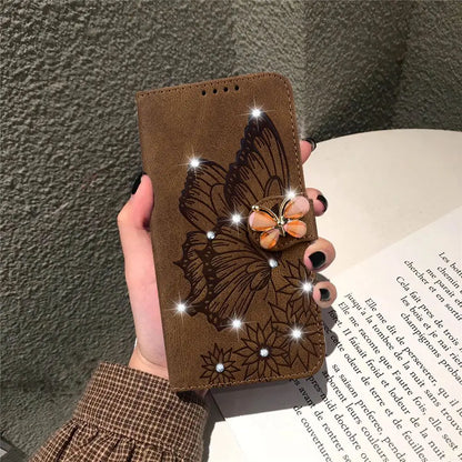 Glitter Wallet Flip Case for Samsung