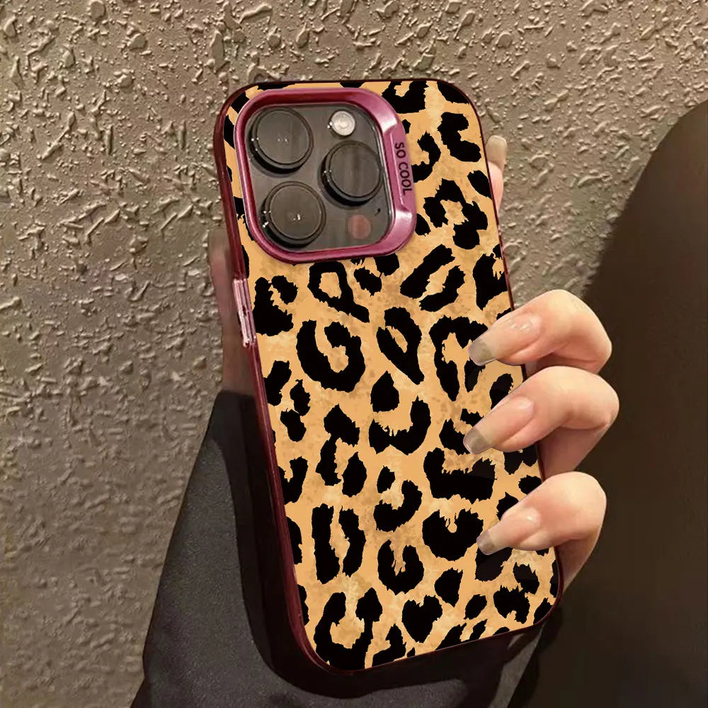 Leopard Case For Samsung Galaxy Shockproof Protect Cover