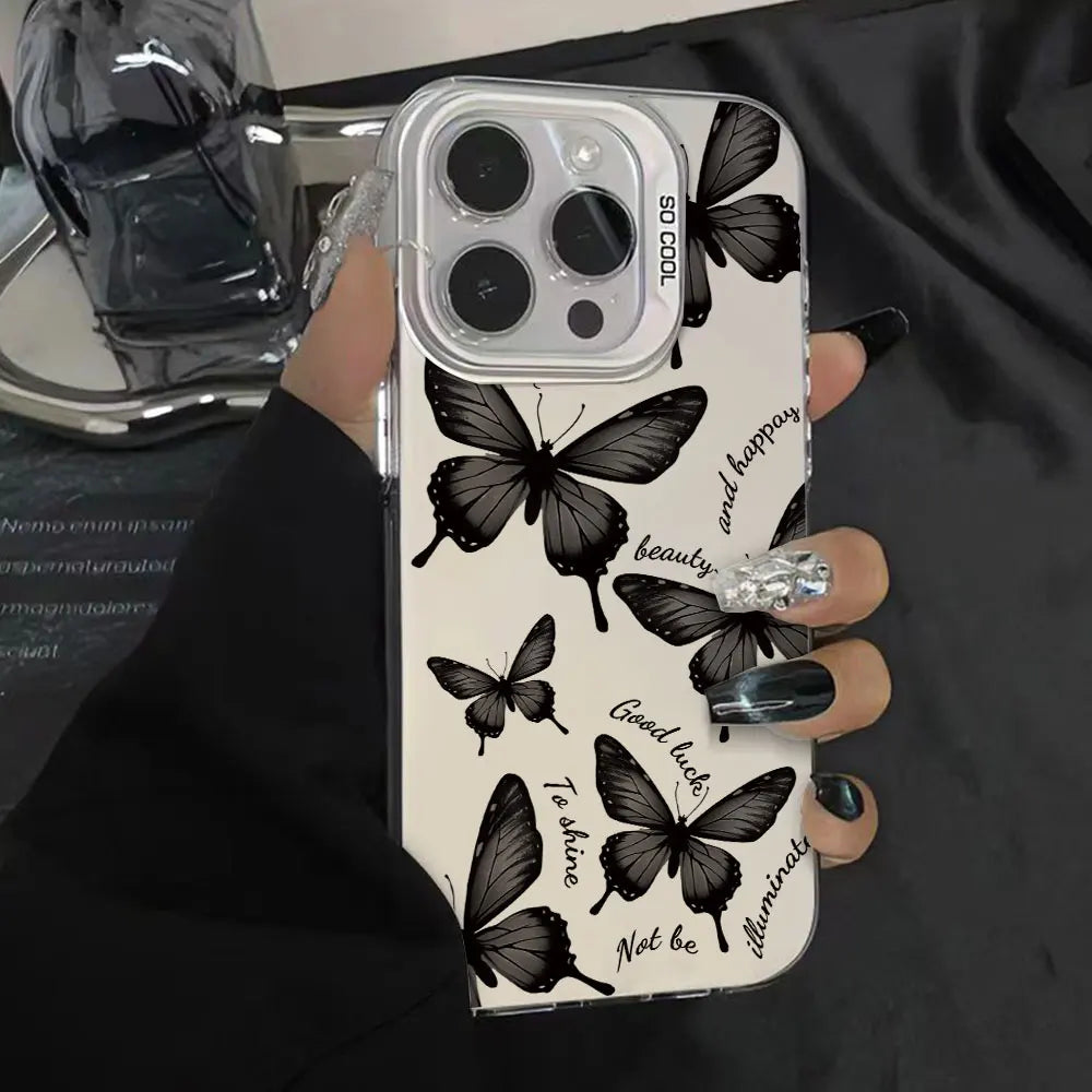 Color Butterfly Case For iPhone