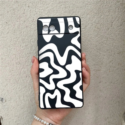 Fashion Stripe Pattern Phone Case For Google Pixel