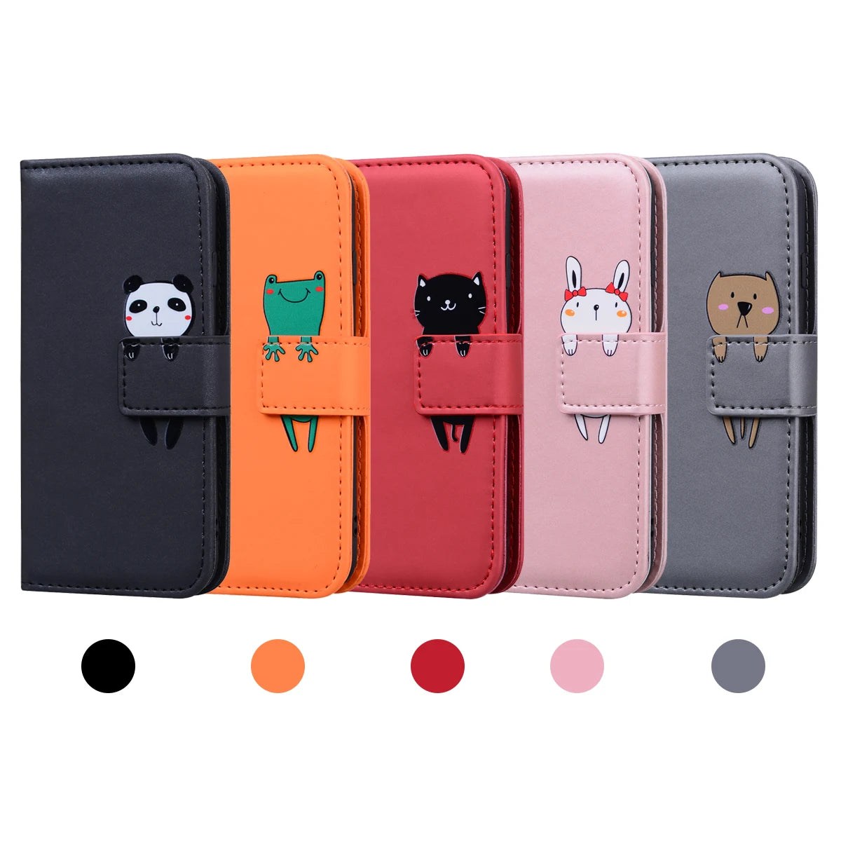 Funda POCO C65 M6 Pro Leather Phone Case for Xiaomi