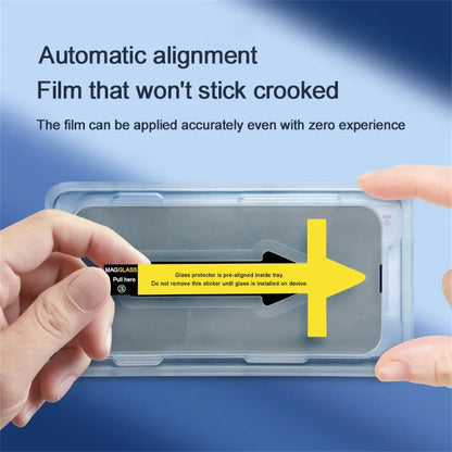 3Pcs Tempered Glass For iPhone. High Definition Screen Protector Film Install Tool