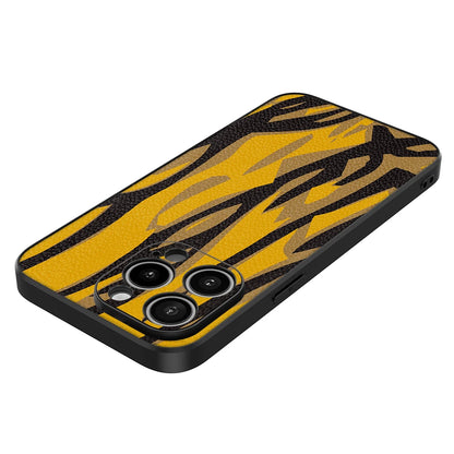 Tiger Stripe Image with Camera Paint Case for iPhone