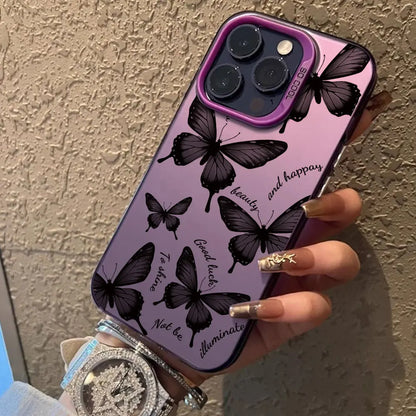 Color Butterfly Case For iPhone