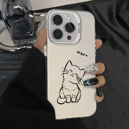 Couple Cat Phone Case For Honor phones