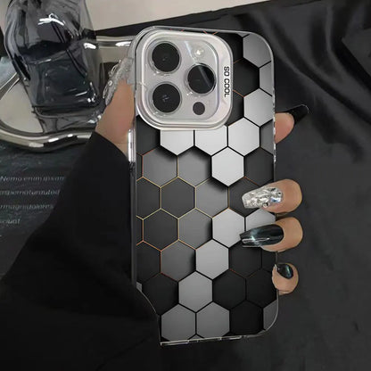 Fashion Grid Case For Tecno Spark