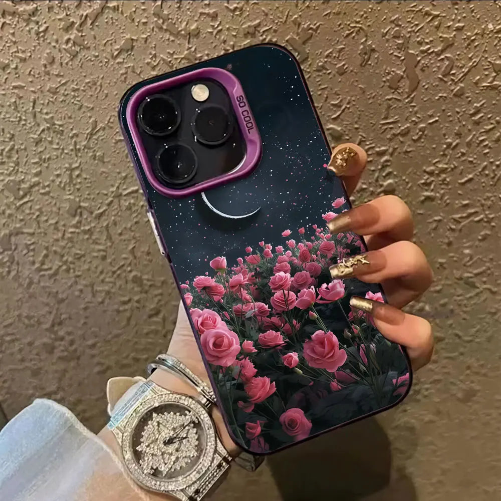 Luxury Rose Case For Xiaomi Redmi