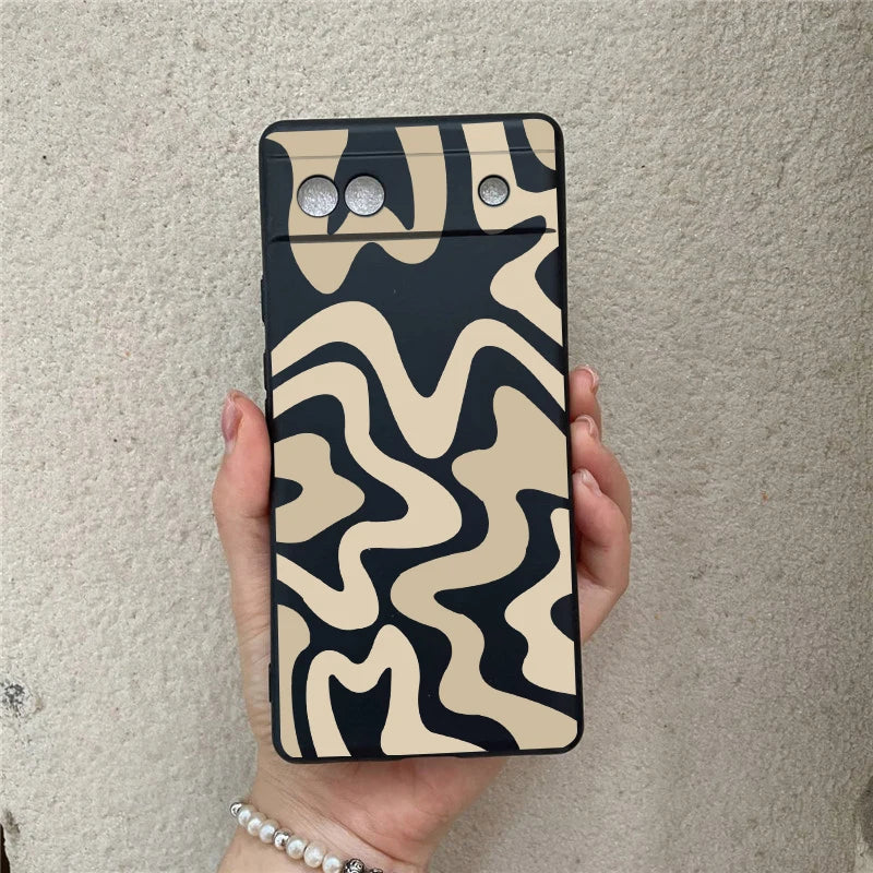 Fashion Stripe Pattern Phone Case For Google Pixel