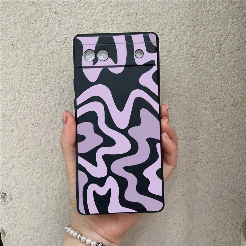 Fashion Stripe Pattern Phone Case For Google Pixel