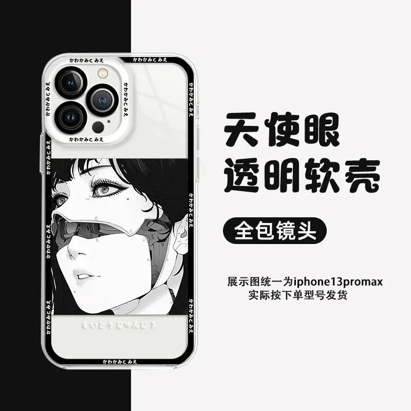 Japanese Terror anime Tomie Kawakami phone case for iphone