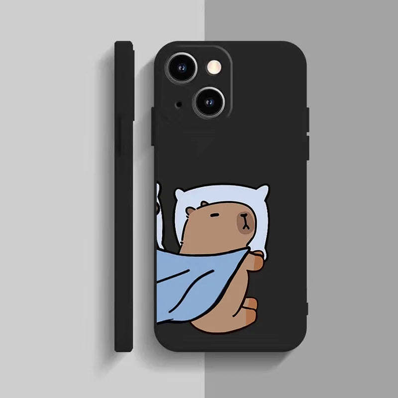 Funny Cartoon Couple Case For iPhone