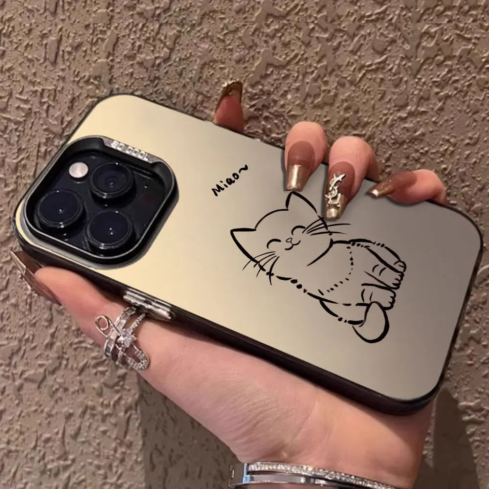 Couple Cat Phone Case For Honor phones